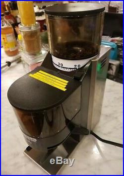 Rancilio Rocky Burr Grinder with Doser Espresso Coffee 18lb no issues excellent