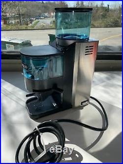 Rancilio Rocky Doser Stainless Steel 50mm Flat Burr Espresso Grinder USED