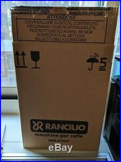 Rancilio Rocky Electric Burr Grinder with original packaging