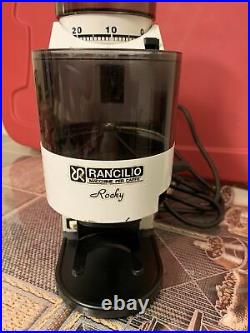 Rancilio Rocky Espresso Coffee Grinder -Missisg the lids Works