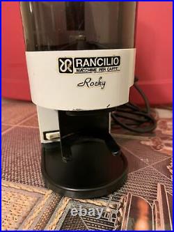 Rancilio Rocky Espresso Coffee Grinder -Missisg the lids Works
