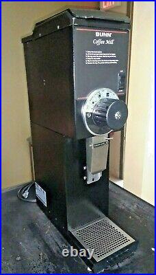 SALE PRICE! Bunn G3 HD Black Commercial 3 lb Coffee Grinder SANITIZED! 7940