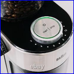 Silver Black B. R. A. U. N KG7070 Burr Coffee Grinder428