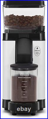 Technivorm Moccamaster 49522 KM5 Burr Coffee Grinder, Matte White