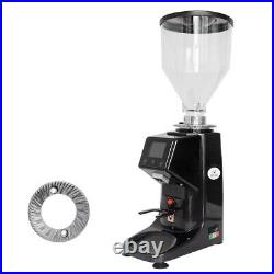 Touch Panel Coffee Bean Grinder Cast Aluminum Alloy Flat Wheel Burr Grinders New