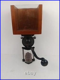 Trade Steinfield Coffee Mill Grinder 1880's Original Working Vintage