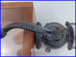 Trade Steinfield Coffee Mill Grinder 1880's Original Working Vintage
