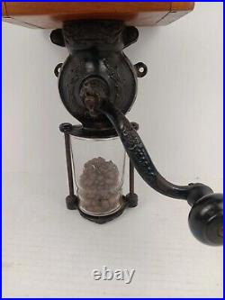 Trade Steinfield Coffee Mill Grinder 1880's Original Working Vintage