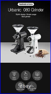 Urbanic 080 Electric Coffee Grinder/flat Titanium burr 60mm / Fine-setable in 10