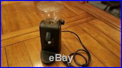 Used Ascaso I-Mini 38mm Conical Burr Espresso Coffee Grinder No Doser Black