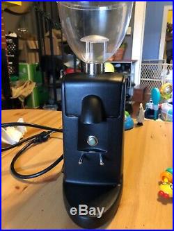 Used Ascaso I-Mini I1 54mm Flat Burr Espresso Coffee Grinder No Doser Black