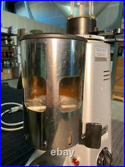 Used Silver Mazzer Major Doser Coffee Grinder for Espresso Grind