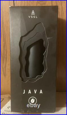 VSSL Java Black Portable Manual Coffee Espresso 20g Burr Grinder. Camping NEW