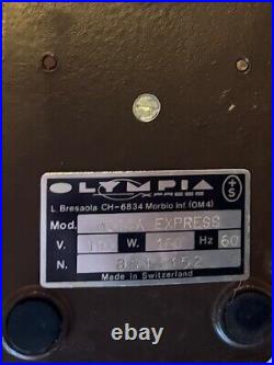 Vintage 1988 OLYMPIA EXPRESS Mocca Espresso Grinder Vintage 1988 OLYMPIA EXPRESS Mocca Espresso Grinder