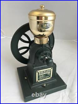 Vintage Birchleaf Coffee Grinder London Cast Iron Design Reg No. 2063773 C17