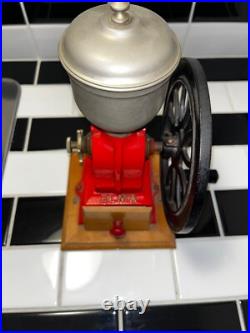 Vintage Elma Coffee Grinder Cast Iron Antique Grandmothers Collectables
