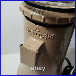 Vintage KITCHENAID Hobart COFFEE GRINDER Mill A 9 with Measuring Glass TESTED