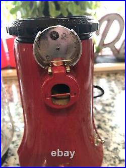 Vintage KItchenaid a-9 Kcg 200 Red Mill Free Ship Burr Coffee Grinder Great A9