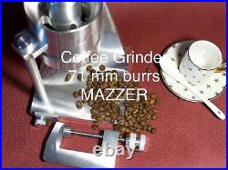 YK3-71 ESPRESSO COFFEE GRINDER MAZZER BURRS 71mm handmade